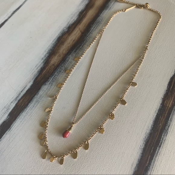 Kendra Scott Freida Vintage Gold Burnt Sienna Howlite - Picture 3 of 8